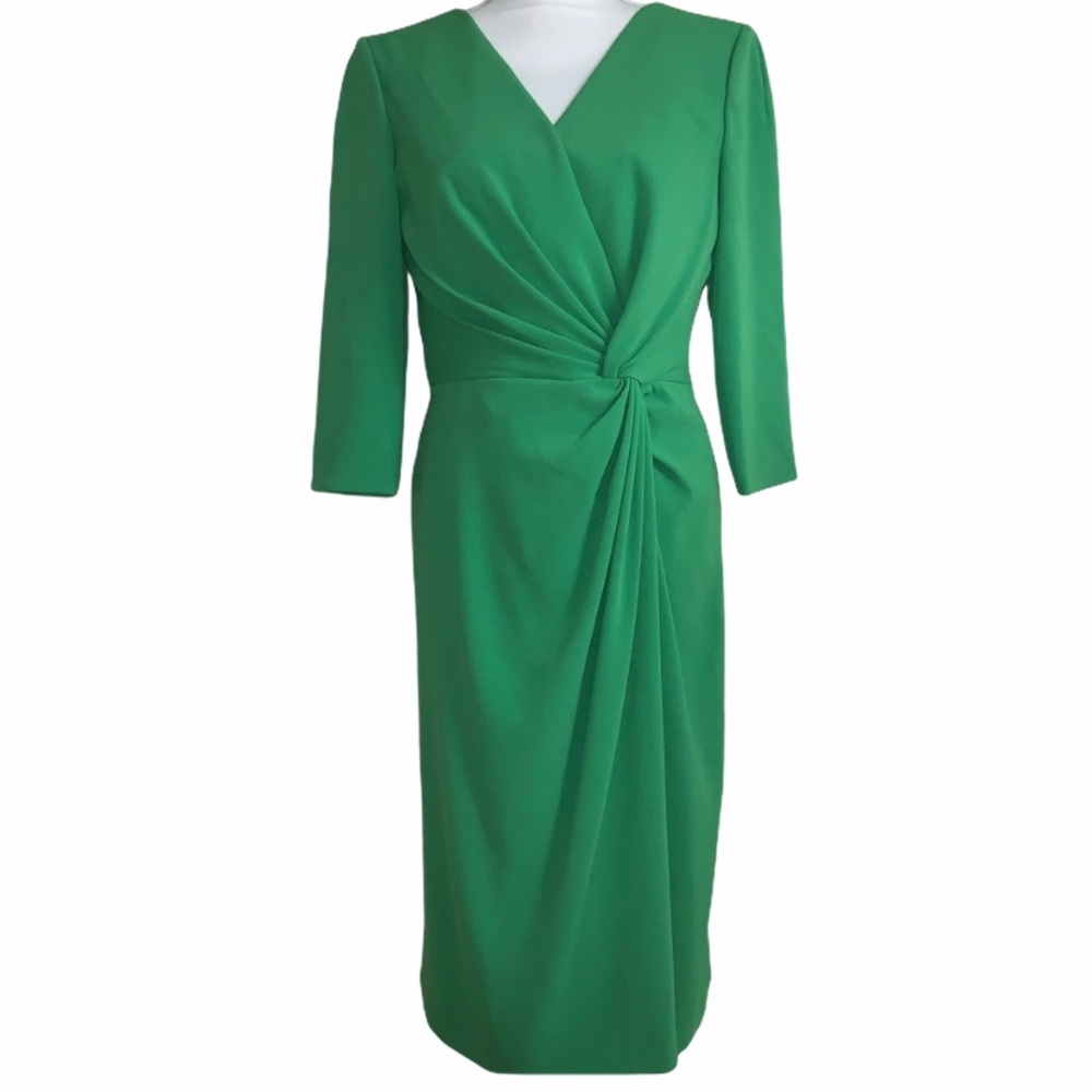 Escada Sheath Dress 3/4 Sleeve